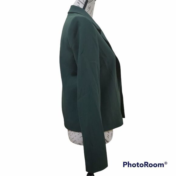L'Agence Women's Size 2 Forest Green Blazer - Picture 2 of 4